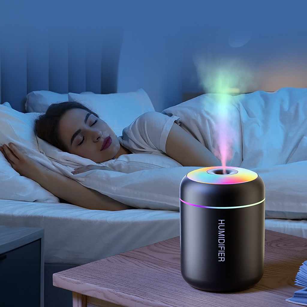 Mejor Humidificador Ultrasónico 2025 | Portátil, Silencioso y con Aromaterapia USB para Casa u Oficina