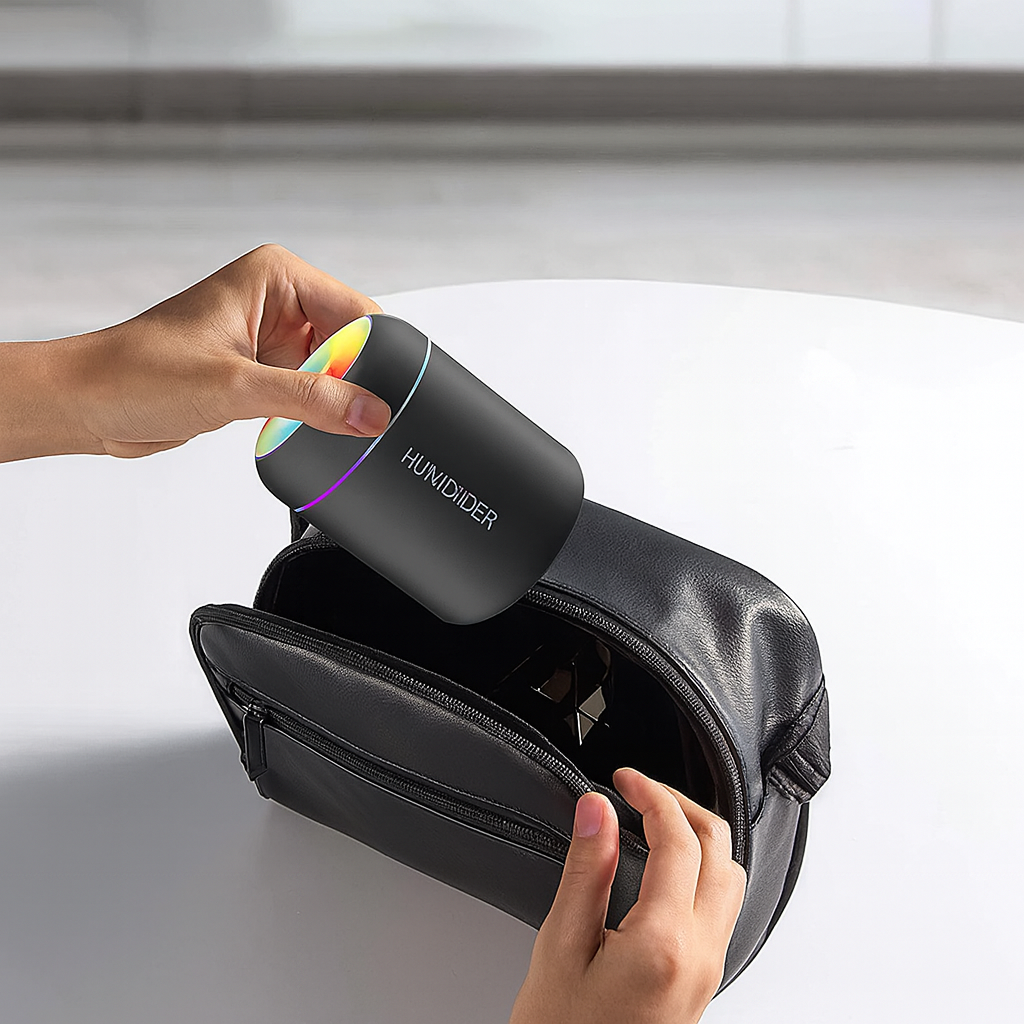 Mejor Humidificador Ultrasónico 2025 | Portátil, Silencioso y con Aromaterapia USB para Casa u Oficina